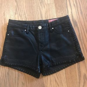 BLANKNYC Faux leather shorts
